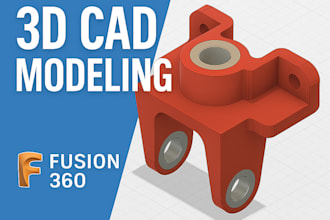 do 3d modelling and 2d cad drawings with free sample work
