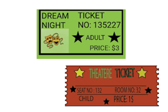 can make any ticket as you wish