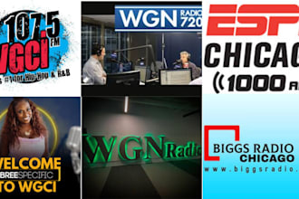 promote and play your song exclusively on wgci, wgn and chicago radio stations