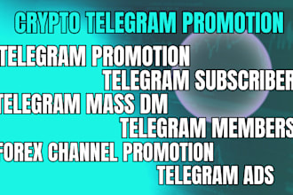 run telegram ads, promote forex platform, telegram mass dm, telegram boosting