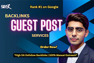 do manual outreach for premium guest post dofollow backlinks