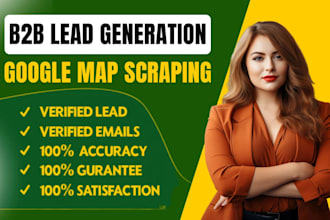 google map scraping, b2b data extraction,lead generation
