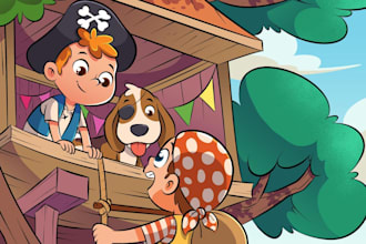 illustrate children storybook illustration children book story book