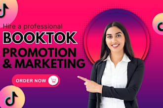 promote your book on booktok tiktok video ads  ebook marketing