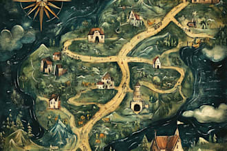 make a fantasy map for your dnd game
