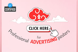 design professional advertising posters