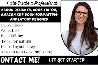 do book editing ebook formatting and layout design amazon kdp journal design