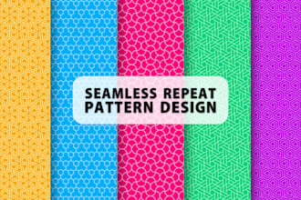 create seamless repeat pattern design