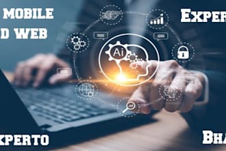 develop ai bot mobile app or website ai saas app ai chatbot ai software