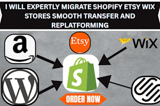 expertly migrate shopify etsy wix stores with smooth transfer and replatforming