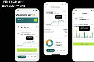 develop fintech app payment app neobank app finance app money transfer app loan