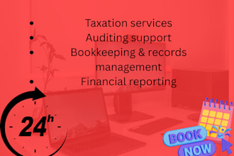 do taxation, bookkeeping, and audits