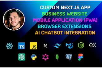 build custom web apps, browser extensions, integrate ai chatbots