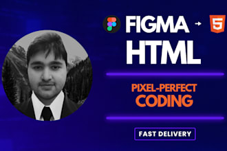 convert figma to html, xd to html, sketch, pdf, psd to html css bootstrap
