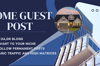 do home décor guest post on high da, DR home blog backlinks