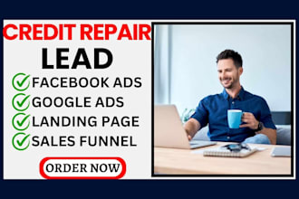 generate quality credit card repair lead tax website credit lead generation