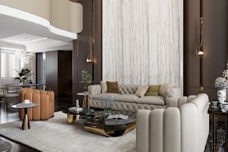 optimize 3d cozy living room interior design,3d floor plan,modern furniture,cgi