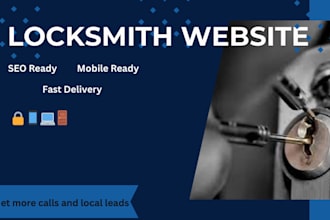 build a locksmith and wordpress website design to get you more local leads