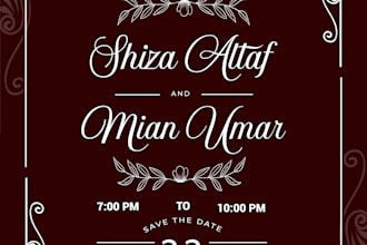 design luxurious invitations, greeting, birthday, baby shower cards