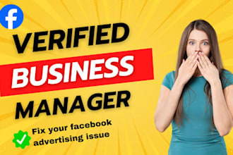 create a facebook business manager account and run ads