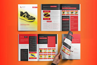 design product catalog brochure catalogue sale sheet lookbook booklet catalog