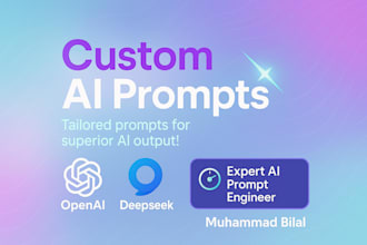write custom ai prompt and refine yours too