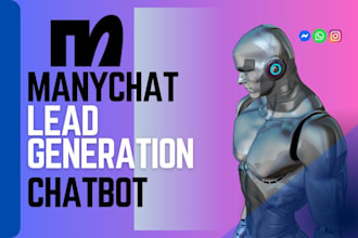 build manychat lead generation chatbot, lead generation ai chatbot with manychat