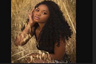 be your talented female model, outfits, poses, suitable for you and your brand