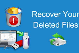 perform data recovery to retrieve and restore all file types from any storage