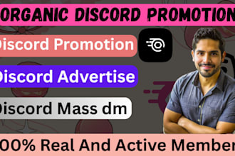 promote, advertise, grow your discord nft gaming, server to get real members