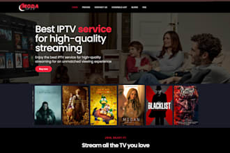 create wordpress iptv website with payment integration, whmcs and automation