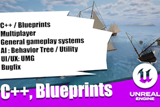 fix or develop unreal engine blueprints features