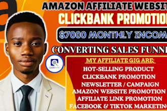 boost affiliate marketing sales clickbank amazon promotion