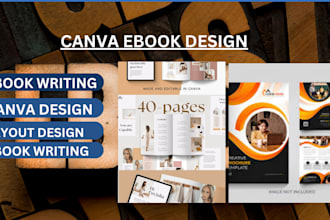 canva ebook design, lead magnet workbook, ebook formatting layout
