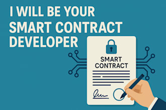create secure, custom smart contracts for blockchain project