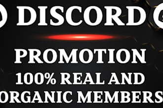 boost, advertise grow and promote your discord server to get real active member