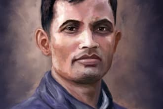 draw realistic portrait or any character for you