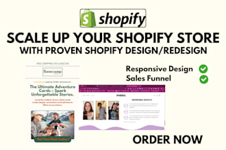 build shopify store, shopify dropshipping store, shopify website, dropshipping