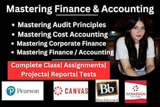 teach finance, accounting, cost accounting, corporate finance and audit class