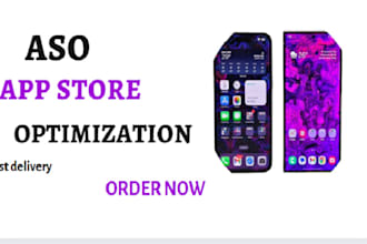 write aso with keywords, app store optimization aso for android and ios apps aso