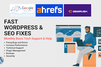 your wordpress VA and fix google search console issues and local SEO errors