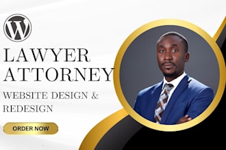 design law firm website, attorney, lawyer or legal wordpress website design