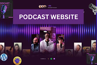 your podcast website designer and developer