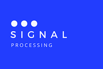 do signal processing of any kind of signal