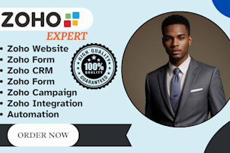 do zoho CRM, zoho sites, zoho forms, zoho campaign, zoho commerce