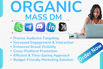 send discord bulk message instagram mass dm facebook direct message