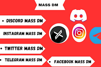 instagram mass dm facebook mass dm discord mass dm, mass dm to targeted audience