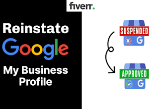 reinstate suspended gmb and fix google my business issues fast