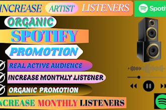 promote your spotify music album soundcloud promotion music podcast