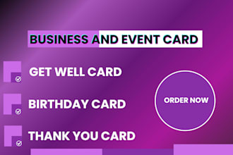 design unique business and event card designs wedding party invitation